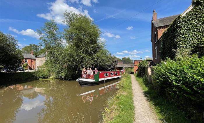 Narrowboat George Watson Buck at Llanymynech Canal Wharf